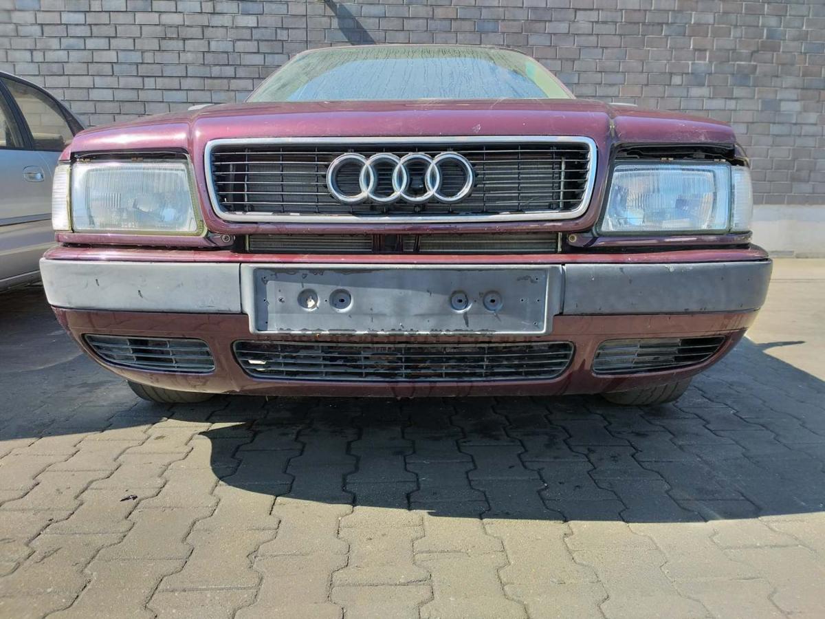 Audi 80 B4 original Stoßstange Stossfänger vorn Weinrot LZ3T Bj.1992